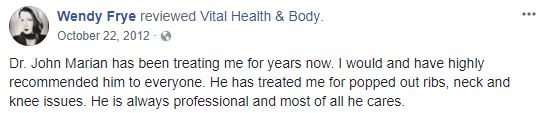 Patient Testimonial